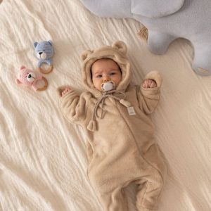 Combinaison avec pieds Beige – MotulinKa