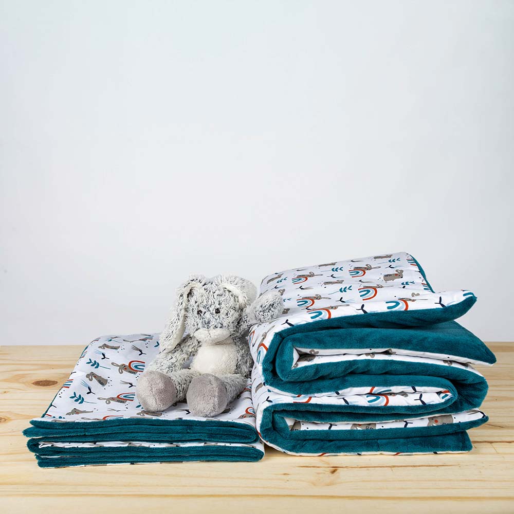 Couverture Plaid Fait Main – Garenne – Image 3