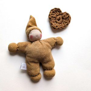 Doudou Waldorf Cuddly (Cassonade)