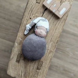 Doudou Waldorf Pocket (Gris)