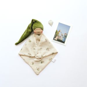 Doudou Waldorf Simply (Vert Mousse)