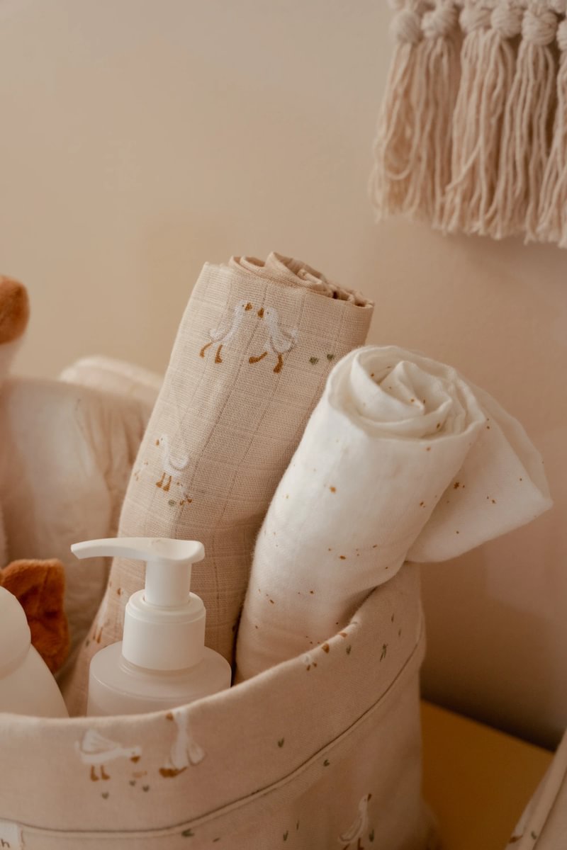 Ensemble de 2 langes en mousseline Petite Oie – Little Dutch – Image 4