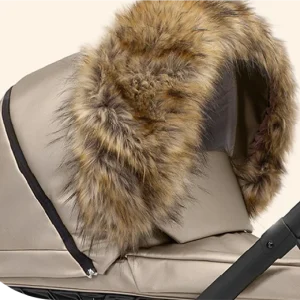 Fourrure universelle KUNERT pour poussette – élégance et confort hivernal