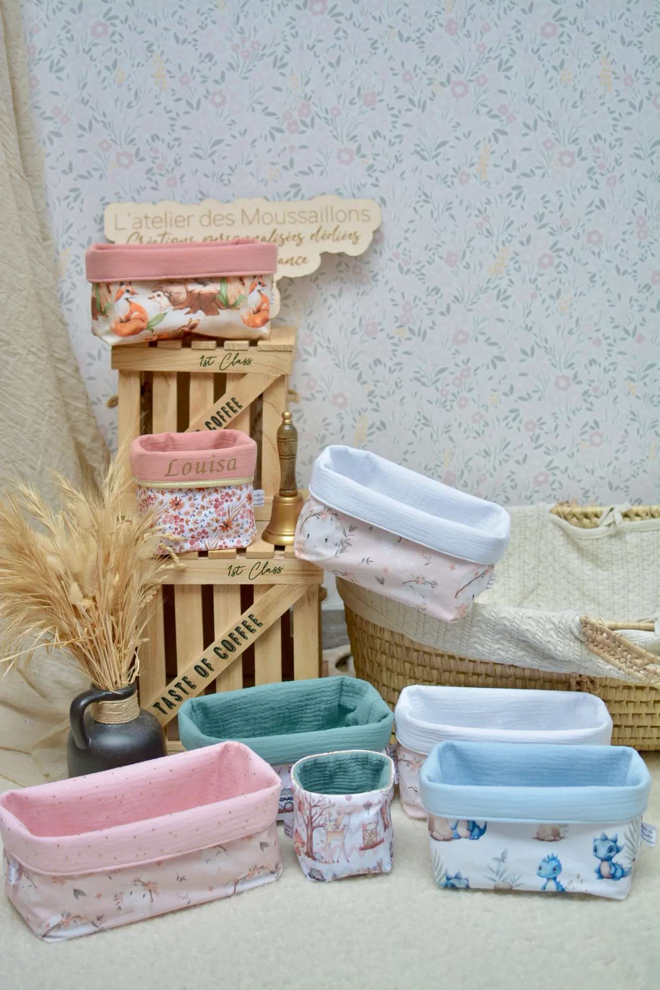 Panier de rangement personnalisable – différents formats