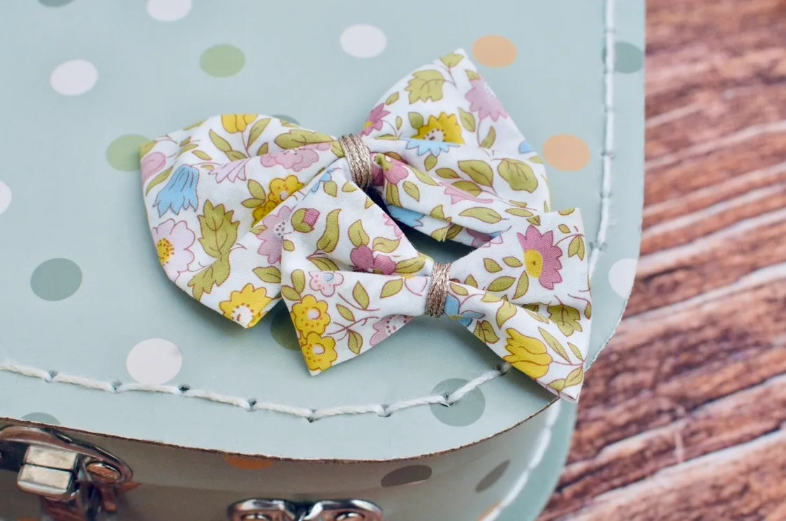Barrette nœud Liberty La Vita
