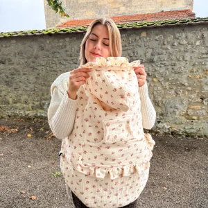Couverture de portage Paola froufrous