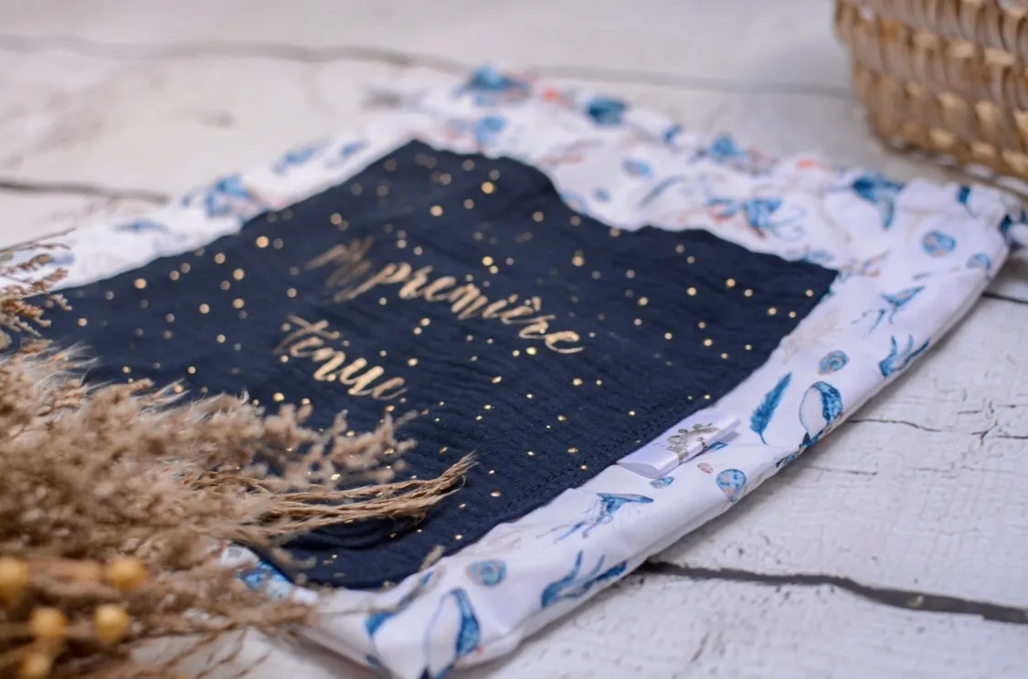 Pochon personnalisable Mes Petites affaires – MOTIFS AU CHOIX – Image 2