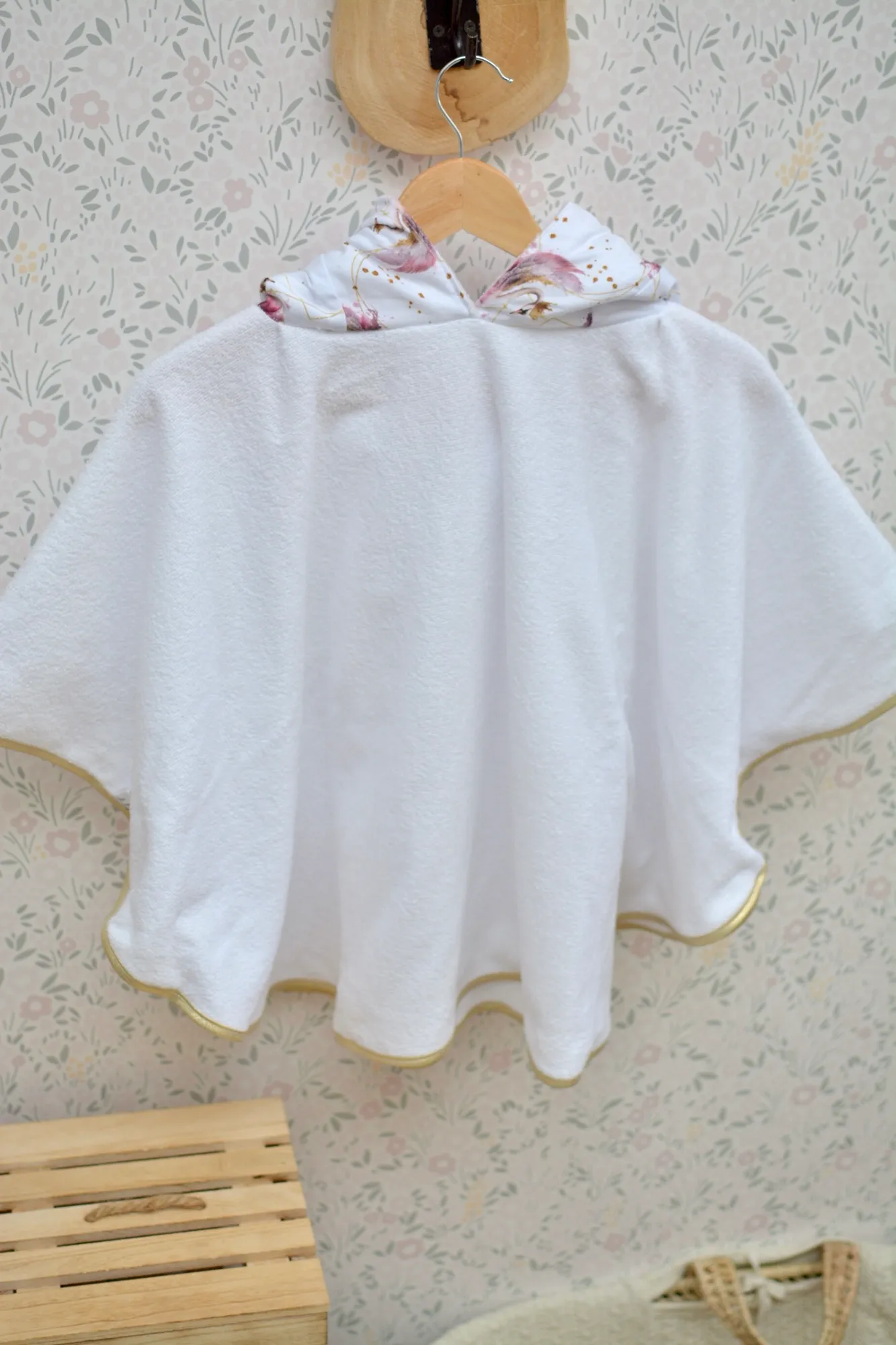 Poncho de bain enfant Cygnes