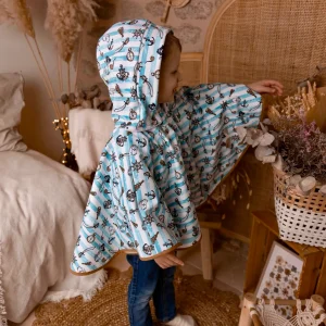 Poncho IMPERMEABLE Automne/Hiver évolutif bébé et enfant