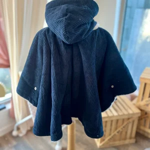 Copie Poncho Ultra évolutif 0-8 ans 3-en-1 Velours marine doudou