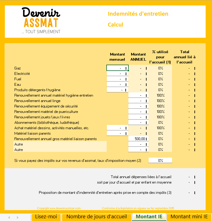 Mon salaire d’assistante maternelle – Image 3