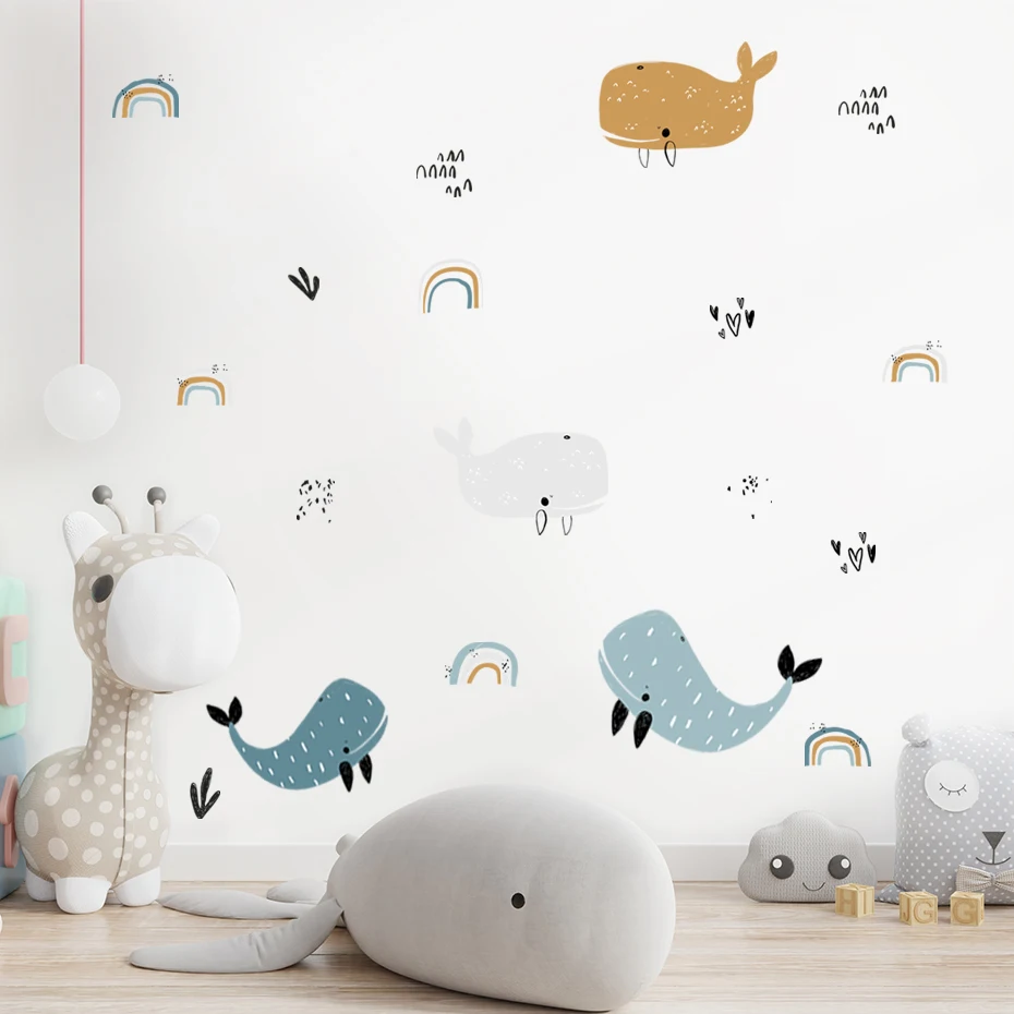 Stickers les petites baleines
