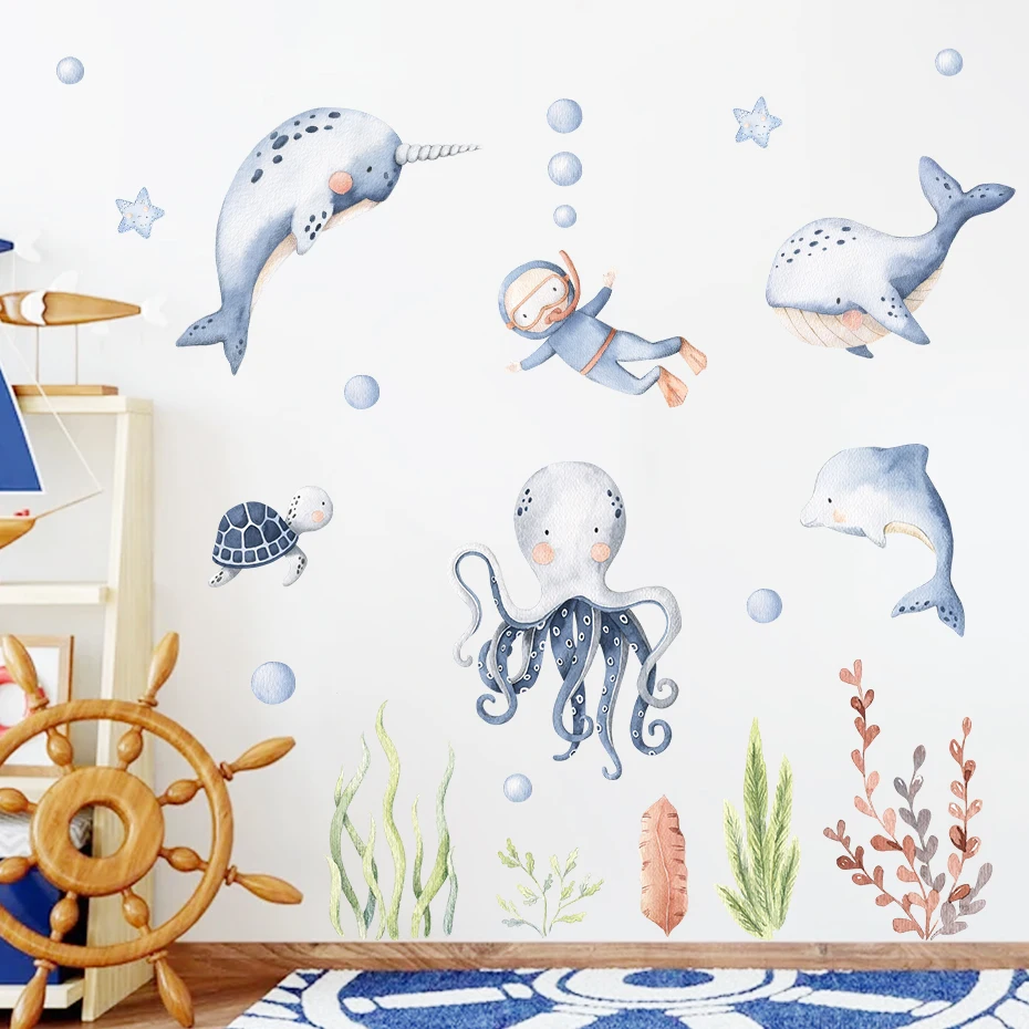 Stickers la magie marine