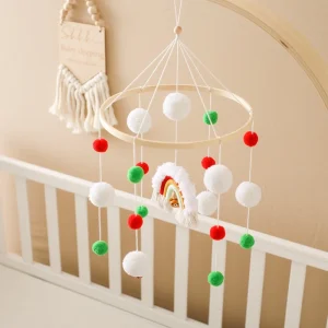 Mobile bébé – Happy l’arc en ciel