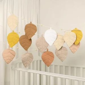 Guirlande à feuilles de coton
