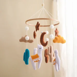 Mobile bébé – Léa l’alpaga