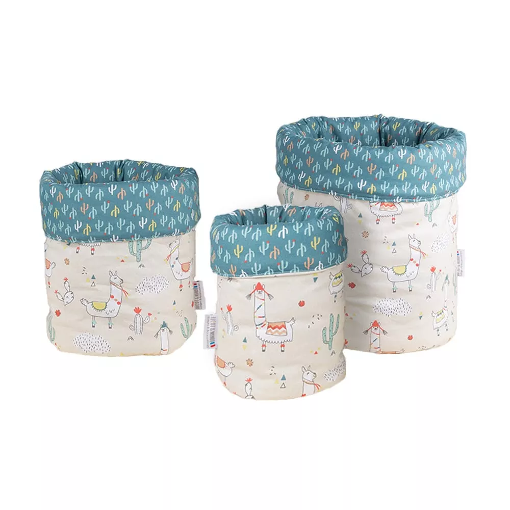 Paniers de Rangement Coton Fait Main – Lamachou Pitchoun – Image 4