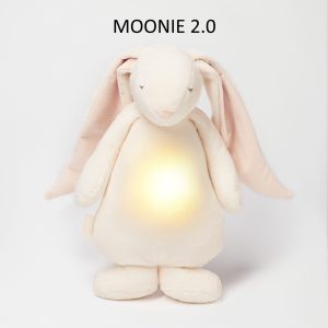 Lapin peluche fredonnant Moonie avec veilleuse – Powder 2.0