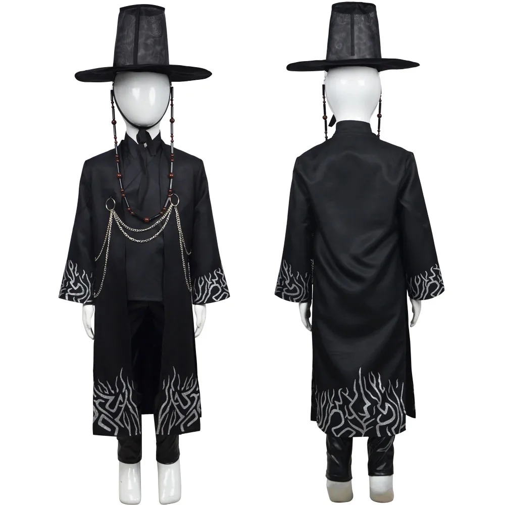Costume K-pop Demon Hunters Enfant – Tenue Cosplay Jinu Chasseur de Démon