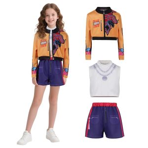 Costume Rumi K-pop Demon Hunters – Tenue Cosplay Enfant