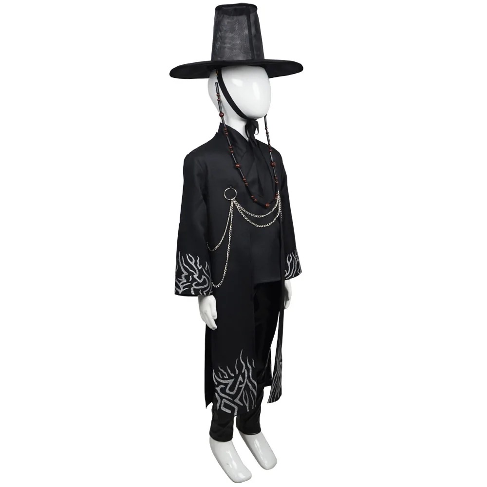 Costume K-pop Demon Hunters Enfant – Tenue Cosplay Jinu Chasseur de Démon – Image 2
