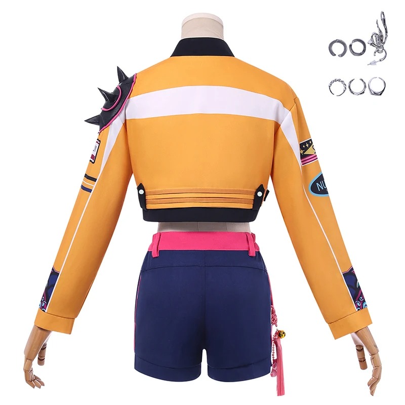 Cosplay unique de Rumi – K-Pop Demon Hunters – Cosplay complet avec accessoires – Image 3