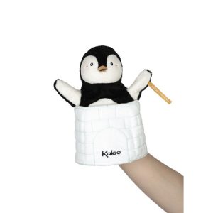 Marionnette Cache-cache Pingouin Gabin