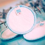 Tampons démaquillants réutilisables (ensemble de 8)