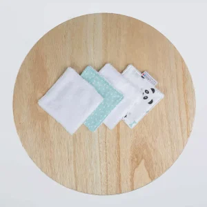 Lingettes Lavables Zéro Déchet Fait Main – Panda