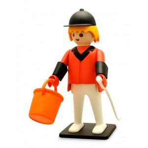 000264 PLAYMOBIL LE CAVALIER DE CONCOURS D OBSTACLE