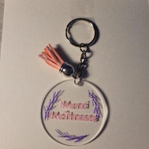 Porte clé « Merci »
