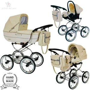 Poussette TRIO style Rétro Modèle Renée