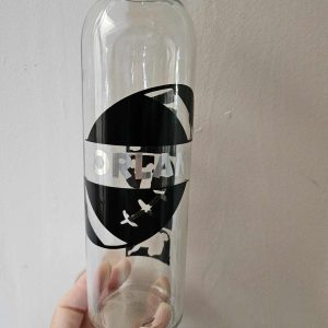 Gourde personnalisé en verre 50cl rugby
