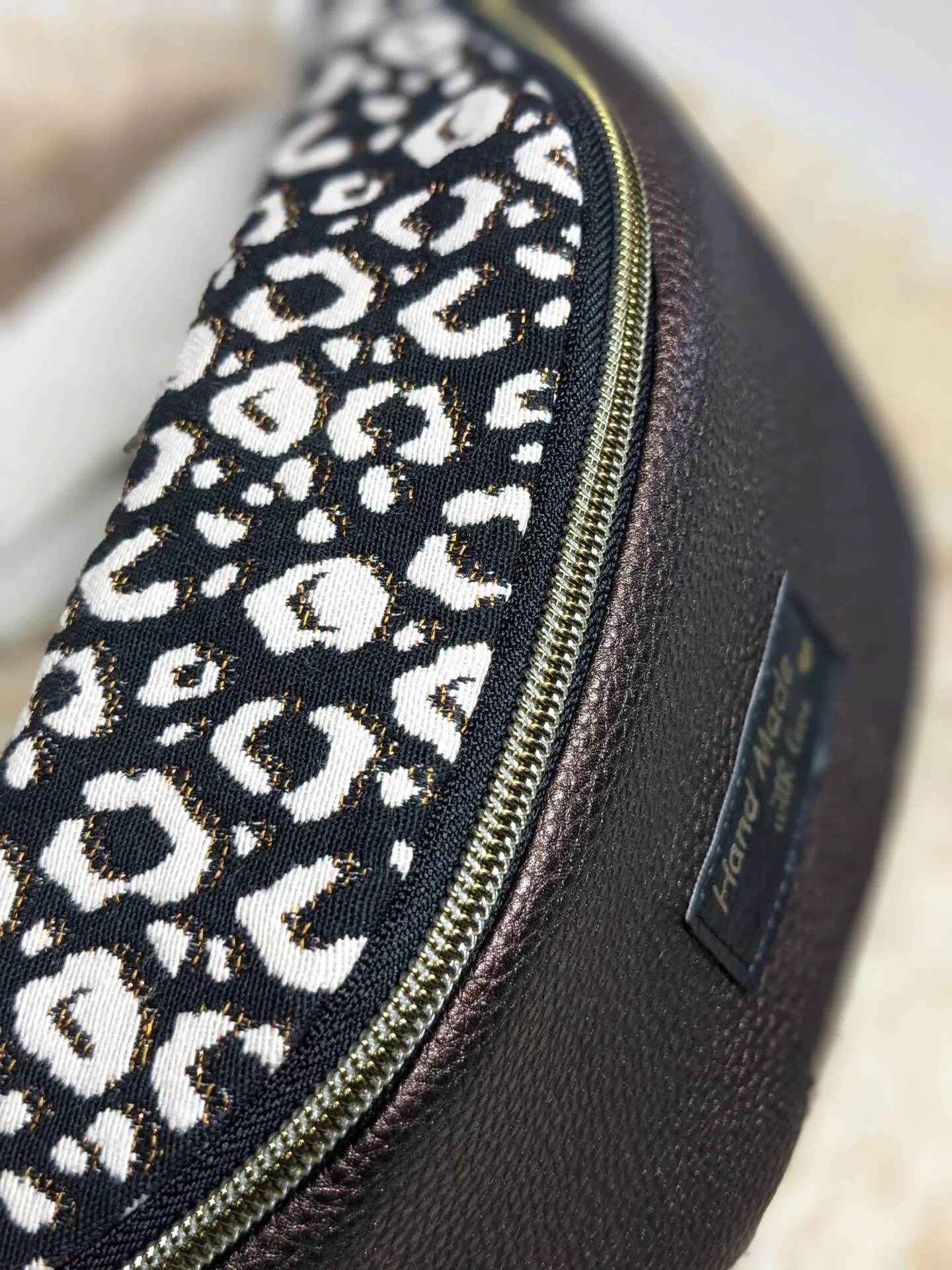 Sac banane Léopard cuivré – Edition limitée – Image 3