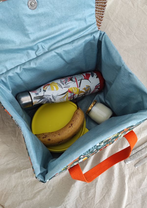 Sac lunch isotherme standard – motif au choix – Image 4
