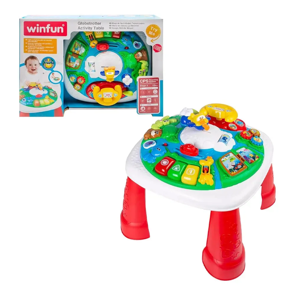 Winfun Table d’Activités Globetrotter – 12M+ – Image 3