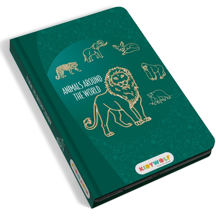 Tablette à dessin lumineuse mini Wild Animals – Kidywolf