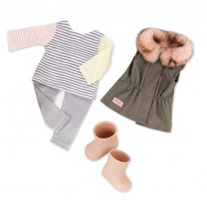 Tenue classique – Ensemble doudoune kaki